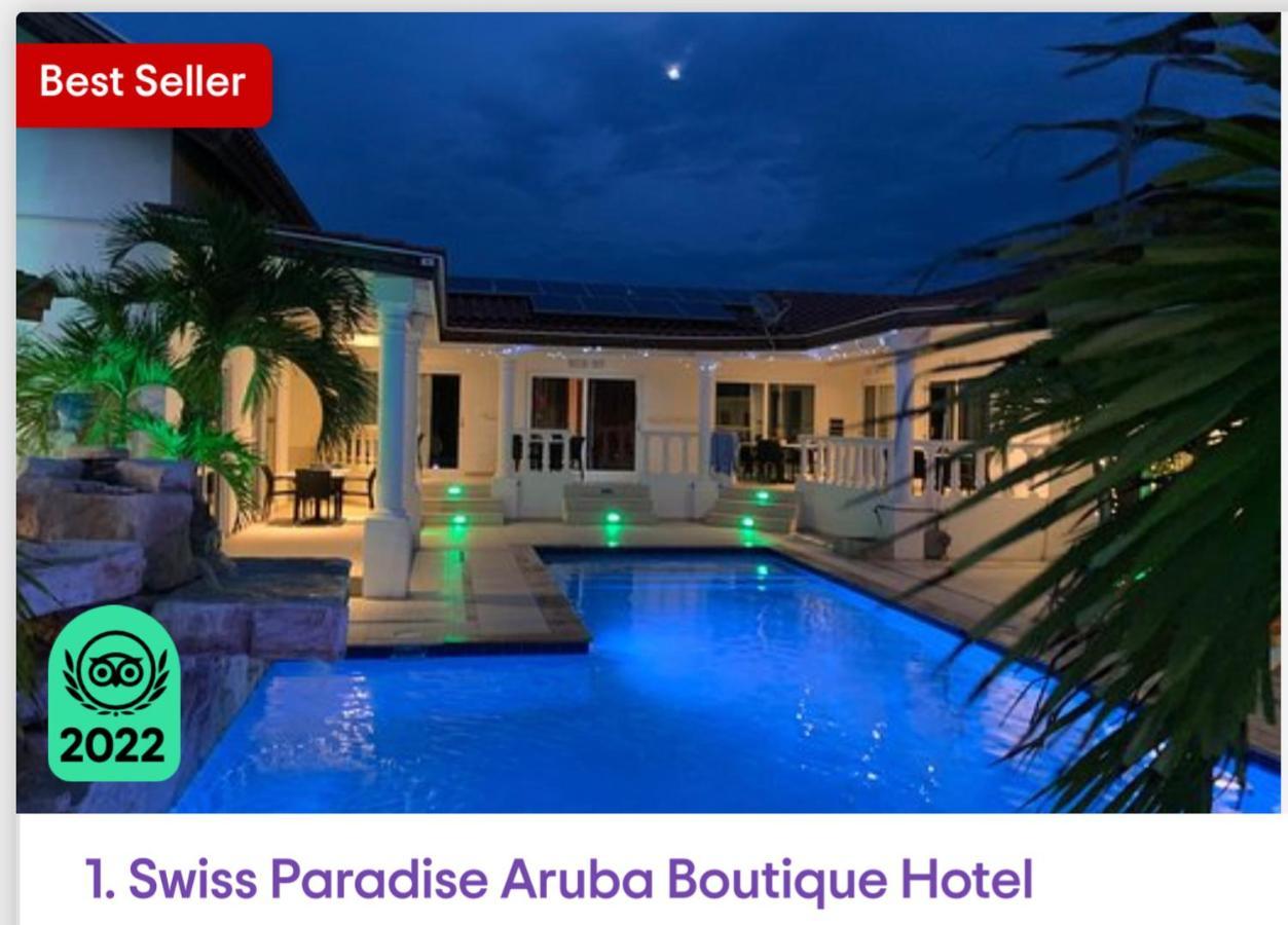 Boutique Hotel Swiss Paradise Aruba Villas And Suites Палм Бийч Екстериор снимка